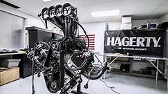 11,000-hp HEMI V-8 engine time-lapse DSR’s U.S. Army NHRA Top Fuel dragster Redline Rebuild S2E3