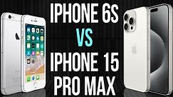 iPhone 6s vs iPhone 15 Pro Max (Comparativo & Preços)