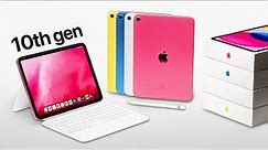 iPad 10th generation Unboxing - All Colors!