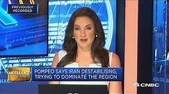 US Secretary of State Pompeo says Iran ‘destabilizes’ the region | Squawk Box Europe