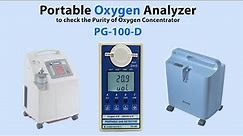 Portable Oxygen Analyzer | Analyzer for Oxygen Concentrator | Oxygen Purity Checker | Hospital