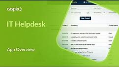 IT Help Desk App Overview