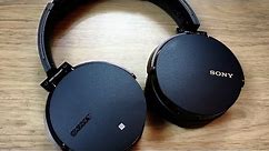 Sony MDR XB950BT Bluetooth Headphones Unboxing & Review