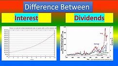 Difference Between Interest and Dividends