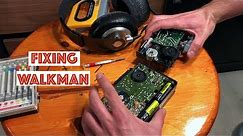 Walkman cassette player: How to repair motor or pitch problem