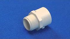 Male Adapter for Schedule 40 PVC Pipe (Slip x Mipt)