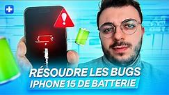 Comment résoudre les problèmes de batterie sur iPhone !
