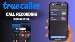 iPhone CALL RECORDING 🔥 using Truecaller App