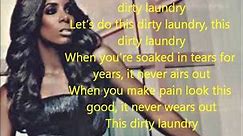 Kelly Rowland-Dirty Laundry Lyrics