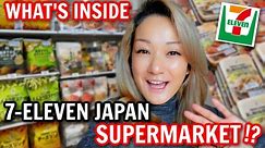 What's Inside a 7 Eleven Japan SUPERMARKET?! | Japanese Food Shopping Guide