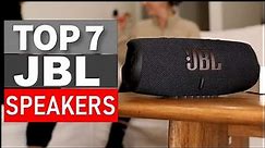 ✅TOP 7 Best JBL Speakers for 2024 (Top 5 Picks)