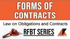 Forms of Contracts (2020)