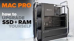 How to upgrade SSD & RAM in the 2019 Mac Pro: NVMe