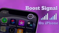 Boosted: Improve Poor Mobile Network Signal on iPhone's [New iOS]