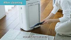 Sharp air purifiers - maintenance HEPA filter