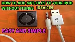How to Transfer MP3 to iPod And all iDevices Without iTunes (easy and simple)