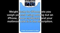 Weight Scale for iPhone - Weigh Yourself