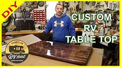 How To Build A Custom Wood RV Dinette Table Top - DIY – 2x6 Easy Project