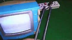 24 Years old 5 inch TV, Small Portable TV - Television