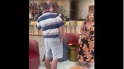 70th Birthday Surprise: Man gets pranked by family, finds 6 others in same outfit!