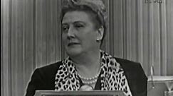 What's My Line? - Helen Traubel; Wally Cox [panel] (Feb 28, 1954)