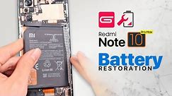 Xiaomi Redmi Note 10 Pro Max Battery Replacement