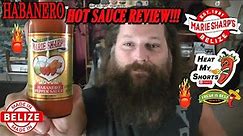 My first time trying Marie Sharp's "Fiery Hot Habanero Pepper Sauce"!