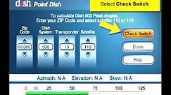 How to Run a Check Switch Test on a DISH Network or Bell TV Receiver (Obsolete)