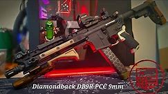 Diamondback DB9R 9mm PCC AR9 500 round review - Glock magazine friendly AR9 | Holosun HS510C -Magpul
