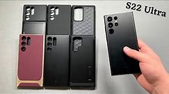 Samsung Galaxy S22 Ultra Spigen Case Lineup