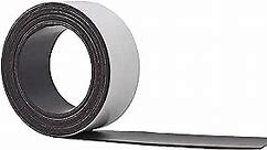 WOD MAG03-I Flexible Ultra-Thin Magnetic Tape Roll – 1 inch x 10 feet – Suitable Craft Magnets for DIY, Art Projects and Photos – Sticky Self Adhesive