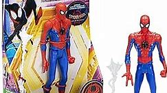 Marvel Spider-Man: Across The Spider-Verse Spider-Man Toy, 6-Inch-Scale Action Figure with Web Accessory, Toys for Kids Ages 4 and Up