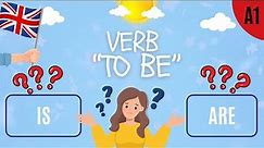 The verb "to be", Is or Are? ESL English for children and beginners