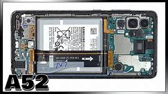 Samsung Galaxy A52 Disassembly Teardown Repair Video Review