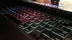 Creating a Custom Coloured MacBook Pro Backlit Keyboard