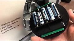 Safe battery replacement