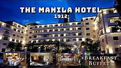 The Manila Hotel | Room Tour + Breakfast Buffet | Oldest Premiere Hotel in the Philippines