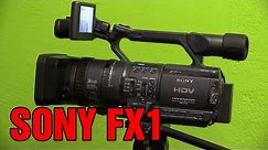 Sony HDR-FX1 HDV Handycam overview and how to