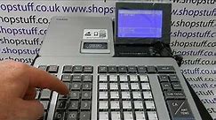 How To Use The Casio SRS500 / PCRT540 / SRS820 Cash Register