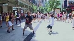 Flashmob Pitt St Mall Sydney