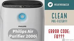 How to clean filters in #Philips Air purifier