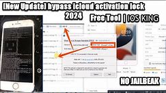 [New Update] bypass icloud activation lock 2024 | free Tool full untethered | iphone locked to owner