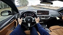 2023 BMW X3 sDrive30i: POV Drive, Impressions and ASMR