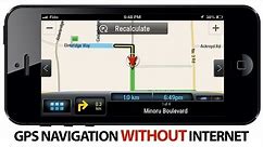 How to use GPS Navigation WITHOUT Internet on iPhone