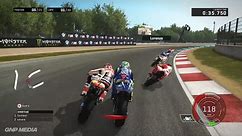 MotoGP 17 - Valentino Rossi - Catalunya Circuit - 3 Laps - Gameplay