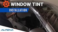 How to Apply Car Window Tint to Your Vehicle - How to Install Window Tint using Alpena Products