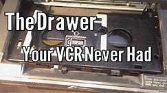 Unique Tech: JVC HR-FC100U Drawer Loading VCR