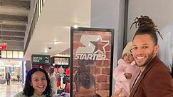 Checking out my @starterofficial 23’ in store ad at @macys on 34th street in NYC🏙️📸 @wilhelminamodels DM me if you want help finding an agency or representation ⤴️ | Shakeel Simmons