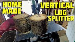 Homemade Vertical Log Splitter Overview