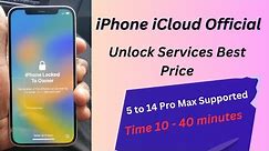 How to iPhone official iCloud Unlock By Gsm Unlock Pro